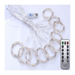 LED užuolaida 3x3M, 300 LED